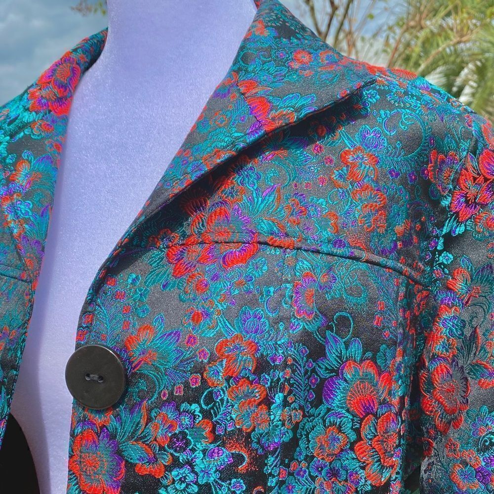 NEW BUTTON DOWN SINGLE BREASTED JACKET W/DROP POCKETS by DRAPER’S & DAMON’S PM - Picture 6 of 16